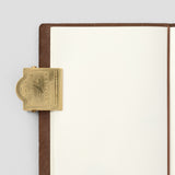 Traveler's Company Airplane Notebook Brass Clip