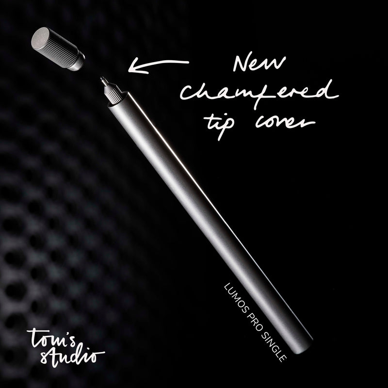 Tom's Studio The Lumos Pro Refillable Single Tip Pen Titanium