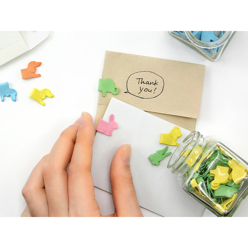 Midori P51 Multi-coloured Cat Paper Clips