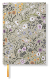PaperStyle A5 Pattern Linen Bound Hardback Notebook - Ruled