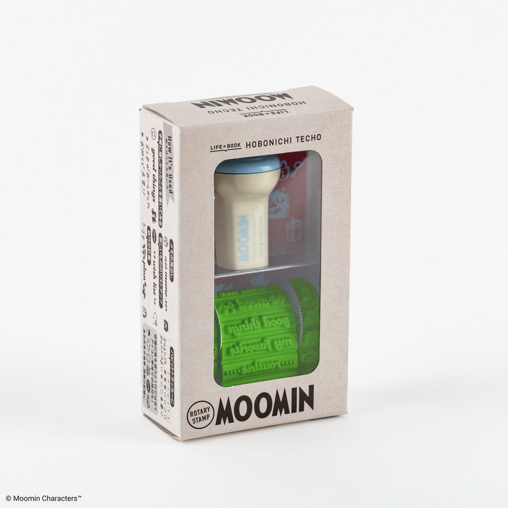 Sanby x Hobonichi - Moomin Rotating Stamp