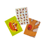 100%ORANGE: Hobonichi Folder Set of 3 for A6 Size (Squirrel's Moving Day)