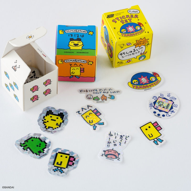 Tamagotchi: Flake Stickers (Set of 3 Boxes)