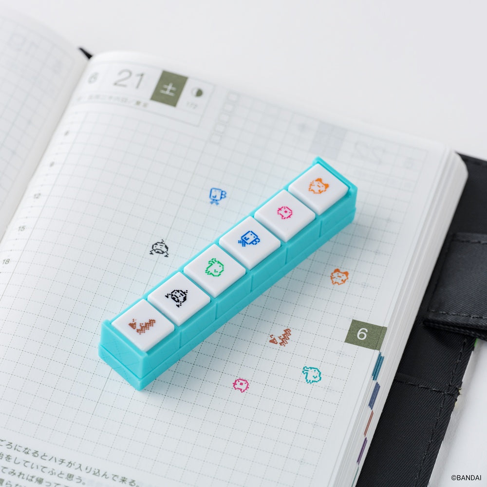 Kodomo no Kao x Hobonichi: Pochitto6 Push-Button Stamp (Tamagotchi