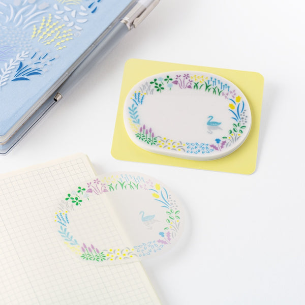 Yuri Sanae: See-Through Sticky Notes (Forest Lake)
