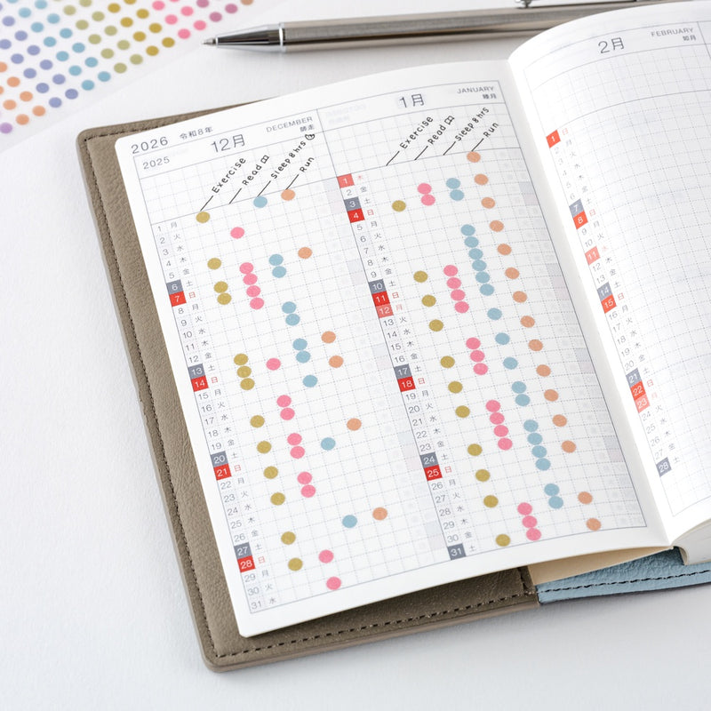 TSUKI no IRO: Transparent Dot Stickers