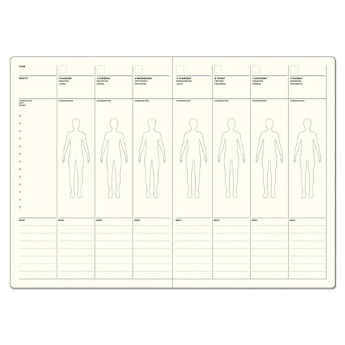 Laconic Style Notebook - B6 - Clothing - Outfit Planner Book