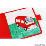 Hobonichi A6 Cover - Keiko Shibata: Bus management by Mr. and Mrs. Inoue