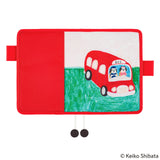 Hobonichi A6 Cover - Keiko Shibata: Bus management by Mr. and Mrs. Inoue