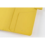 Hobonichi Techo A5 Cousin Cover - Leather: Brilliant Yellow