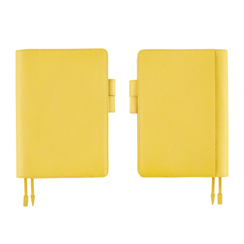 Hobonichi Techo A5 Cousin Cover - Leather: Brilliant Yellow