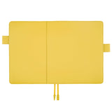 Hobonichi Techo A5 Cousin Cover - Leather: Brilliant Yellow