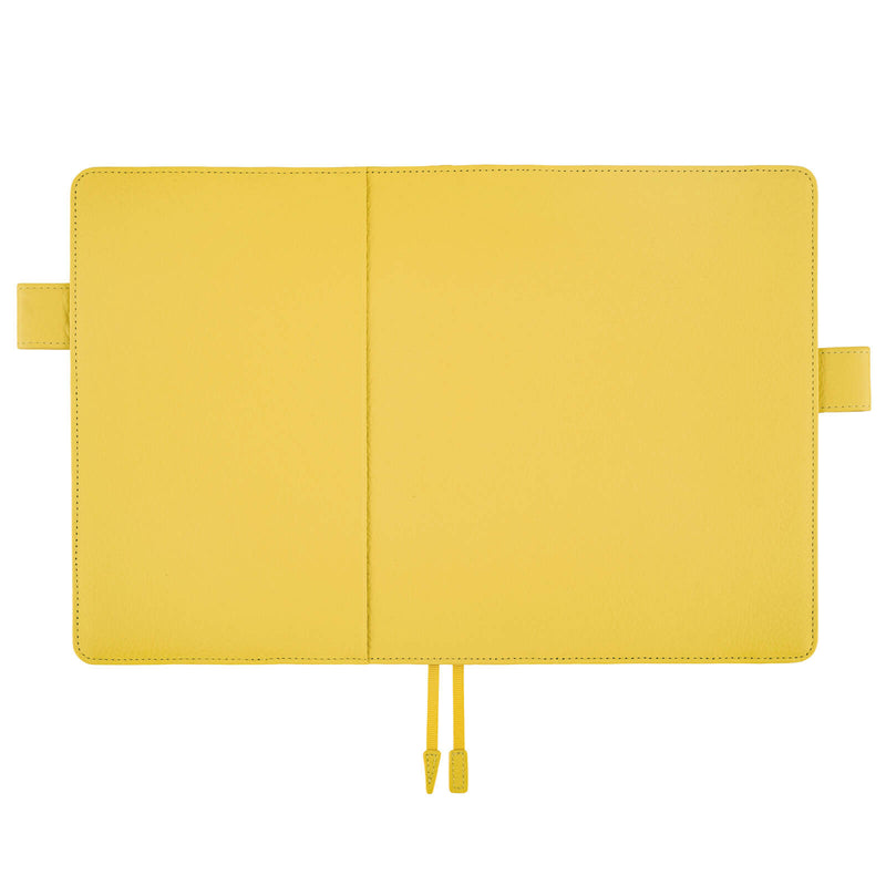 Hobonichi Techo A5 Cousin Cover - Leather: Brilliant Yellow