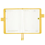 Hobonichi Techo A5 Cousin Cover - Leather: Brilliant Yellow