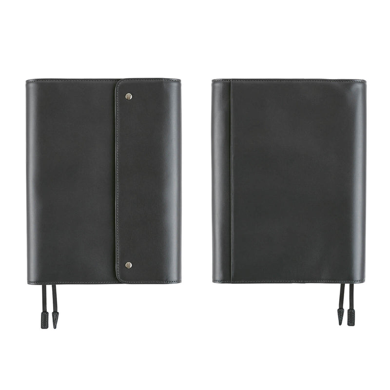 Hobonichi Techo A5 Cousin Cover - Leather : Charcoal Grey