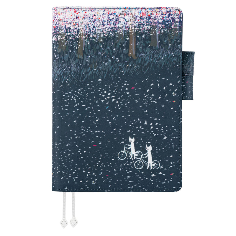 Hobonichi Techo A5 Cousin Cover - Hiroko Kubota: The Tone of Illuminated Flowers