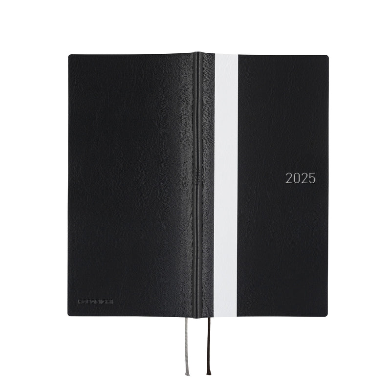 Hobonichi Weeks White Line: Black 2025 April Start