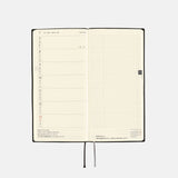 Hobonichi Weeks English 2025 White Line : Black