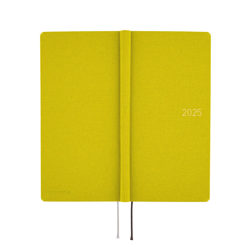 Hobonichi Weeks English 2025 Colors: Pistachio