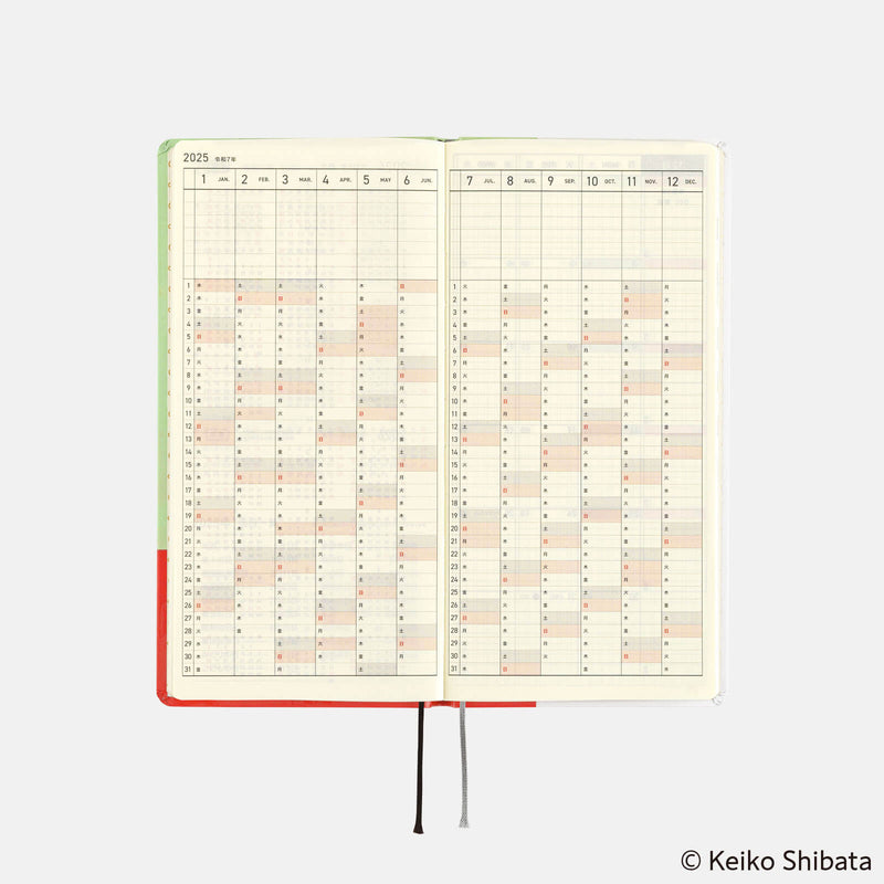 Hobonichi Weeks English 2025 Keiko Shibata : Thanks for your hard work, Aoki-san