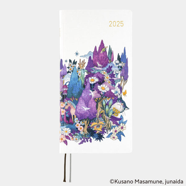 Hobonichi Weeks English 2025 Masamune Kusano x junaida: Through the Purple Night