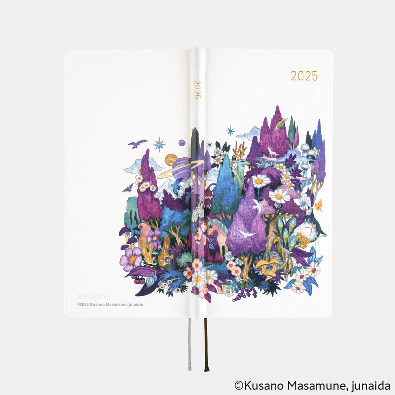 Hobonichi Weeks English 2025 Masamune Kusano x junaida: Through the Purple Night