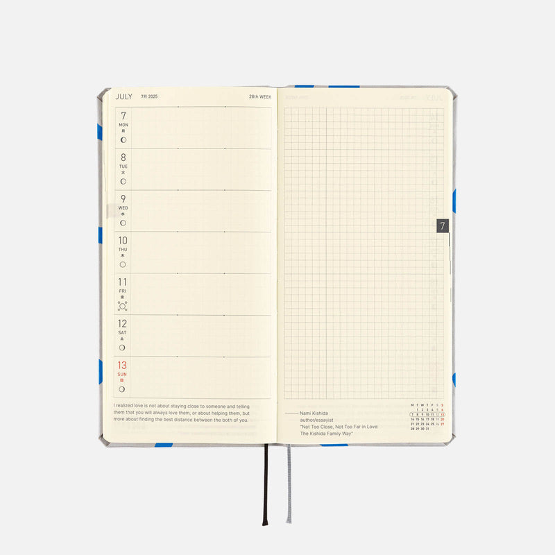 Hobonichi Weeks English PAMM : Thanks Sea