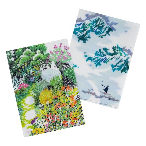 iyo okumi: Hobonichi Clear Folder Set of 2 for A5 Size