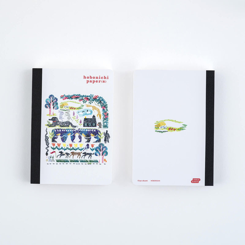 iyo okumi: Hobonichi Paper(s) (My Tiny Garden) A6 Notepad