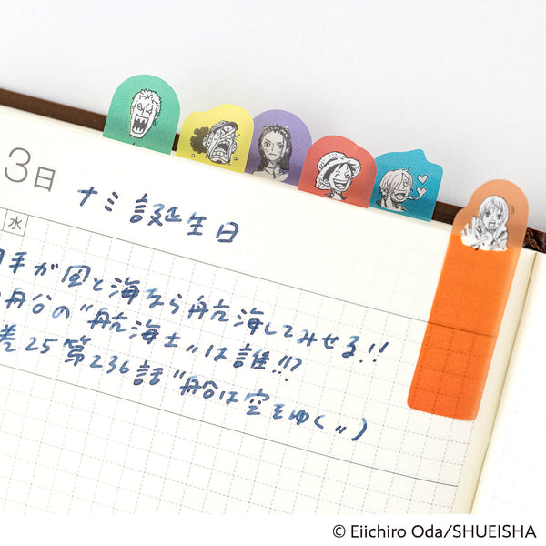 Hobonichi ONE PIECE magazine Clear Sticky Note Set (Emotions)