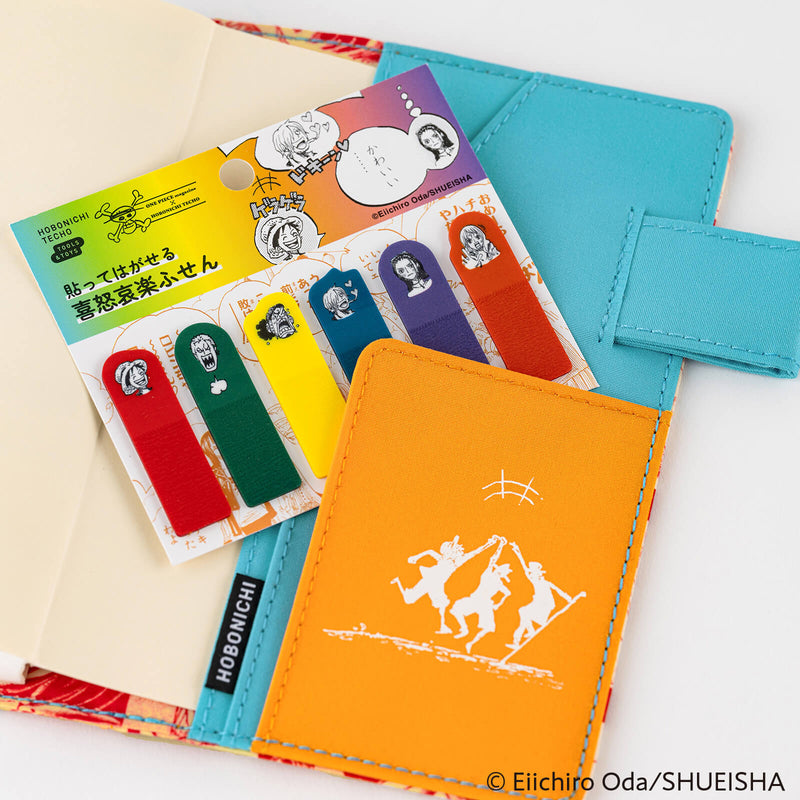 Hobonichi ONE PIECE magazine Clear Sticky Note Set (Emotions)