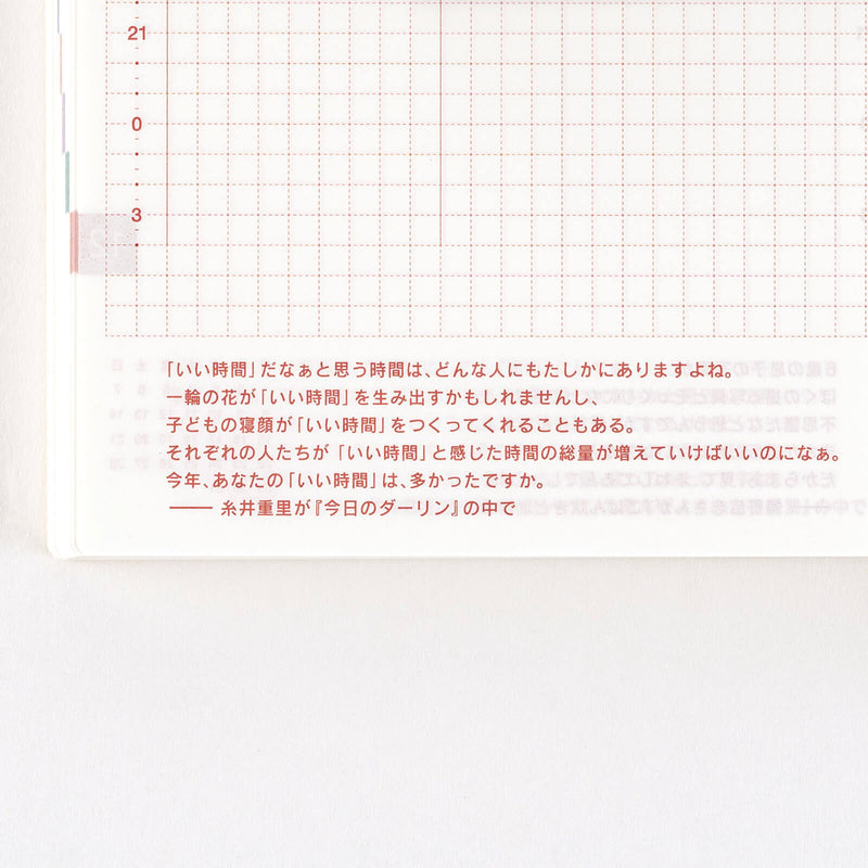 Hobonichi Techo 2025 English Original Book (January Start) A6