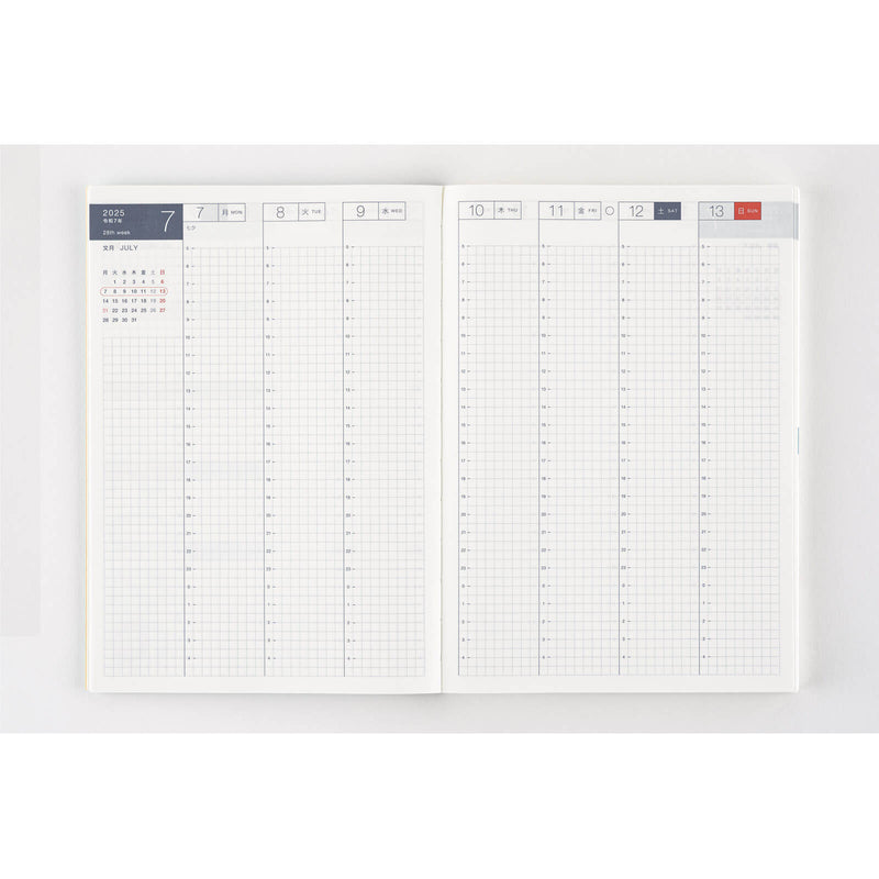 Hobonichi Techo 2025 Japanese Cousin Avec Books (January Start)