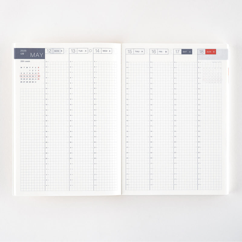 Hobonichi Techo 2025 English Cousin Book (January Start) A5