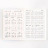 Hobonichi Techo 2025 Japanese Day Free Book A6 Size