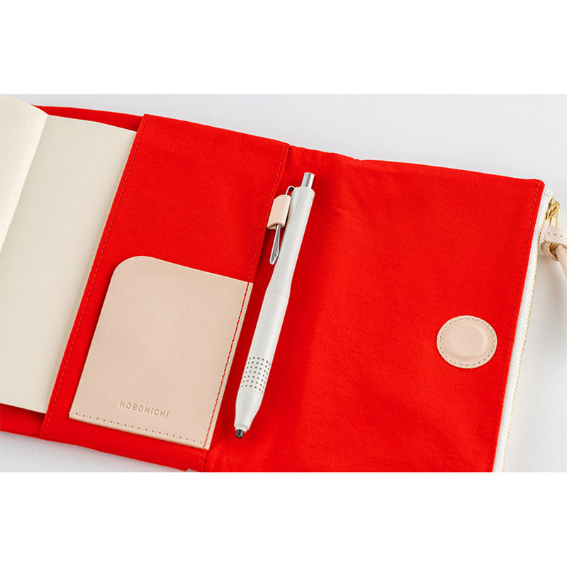 Hobonichi A6 Original Cover - Tragen - Red