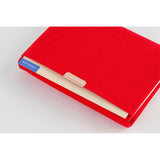 Hobonichi A5 Cousin Cover - Tragen - Red