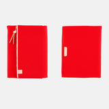 Hobonichi A5 Cousin Cover - Tragen - Red