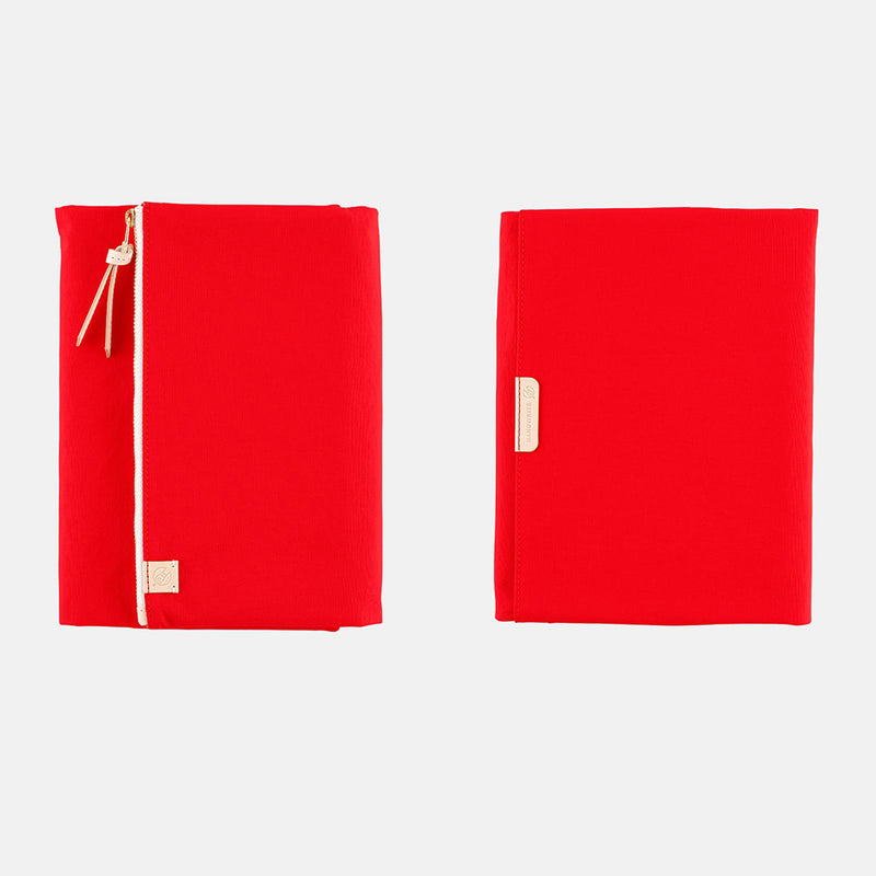 Hobonichi A5 Cousin Cover - Tragen - Red