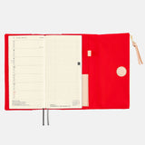 Hobonichi Techo Weeks Cover - Tragen (Red)