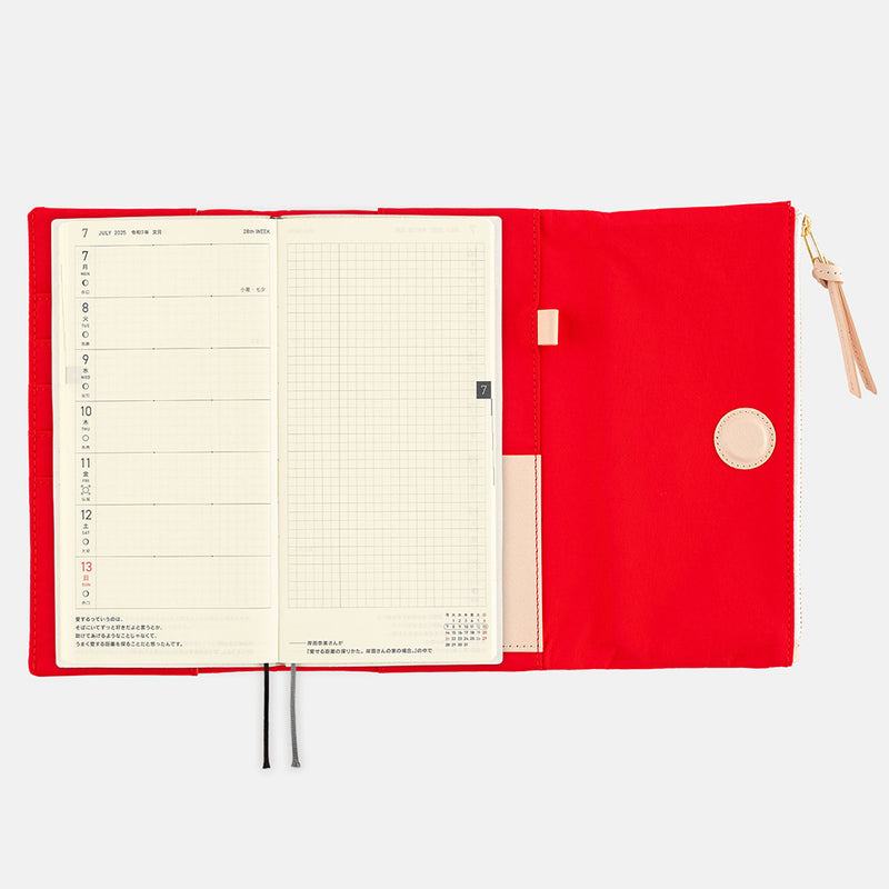 Hobonichi Techo Weeks Cover - Tragen (Red)