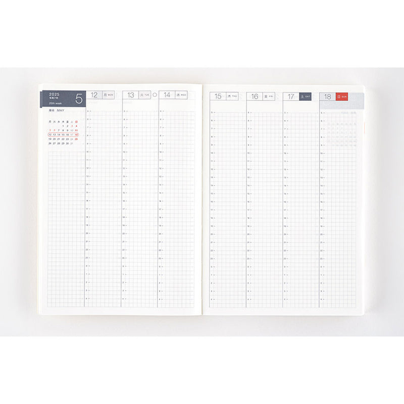 Hobonichi Techo 2025 Cousin Book (April Start) A5