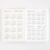 Hobonichi Techo 2025 Cousin Book (April Start) A5