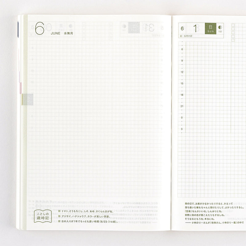 Hobonichi Techo 2025 Cousin Book (April Start) A5