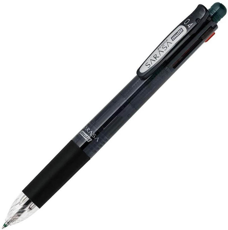 Zebra Sarasa Multi 4 Colour  0.4mm Pen & Mechanical Pencil 0.5mm