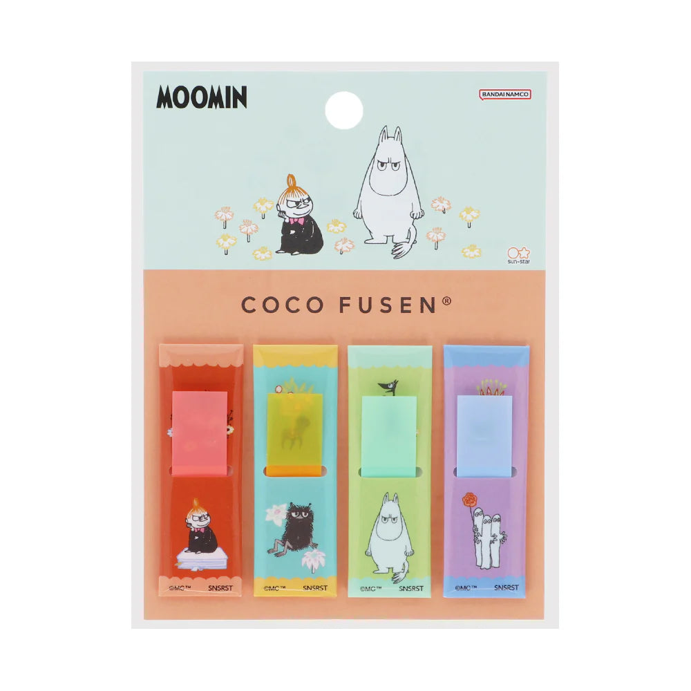 Kanmido Coco Fusen Moomin Sticky Note Set