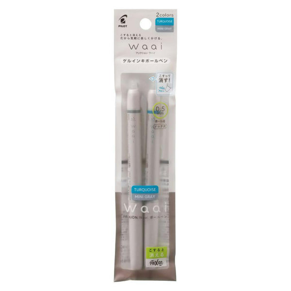 Pilot Waai Frixion Erasable Gel Ink Ballpoint Pen 2 Color Set