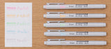 Pilot Kire-Na Highlighter Pens - Pack of 5 - Pale Set