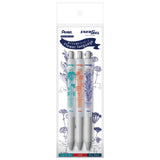 Pentel Energel Flower Language 0.5mm Gel Pen Set of 3