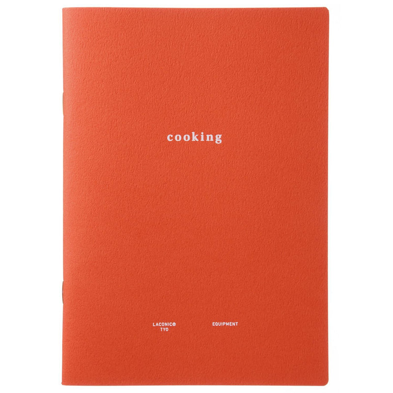 Laconic Style Notebook - B6 - Recipe Book
